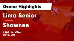 Lima Senior  vs Shawnee  Game Highlights - Sept. 12, 2023