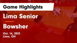 Lima Senior  vs Bowsher  Game Highlights - Oct. 16, 2023