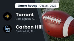 Recap: Tarrant  vs. Carbon Hill  2022