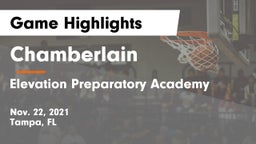 Chamberlain  vs Elevation Preparatory  Academy Game Highlights - Nov. 22, 2021