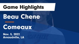 Beau Chene  vs Comeaux  Game Highlights - Nov. 5, 2022