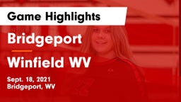 Bridgeport  vs Winfield  WV Game Highlights - Sept. 18, 2021
