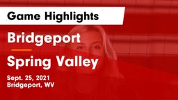 Bridgeport  vs Spring Valley Game Highlights - Sept. 25, 2021