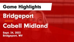 Bridgeport  vs Cabell Midland  Game Highlights - Sept. 24, 2022