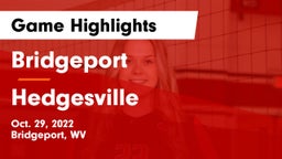 Bridgeport  vs Hedgesville  Game Highlights - Oct. 29, 2022