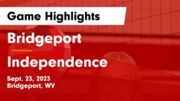 Bridgeport  vs Independence  Game Highlights - Sept. 23, 2023