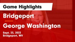 Bridgeport  vs George Washington  Game Highlights - Sept. 23, 2023