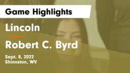 Lincoln  vs Robert C. Byrd  Game Highlights - Sept. 8, 2022