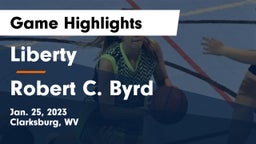 Liberty  vs Robert C. Byrd  Game Highlights - Jan. 25, 2023