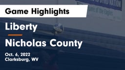 Liberty  vs Nicholas County  Game Highlights - Oct. 6, 2022