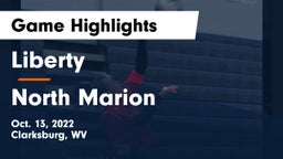 Liberty  vs North Marion  Game Highlights - Oct. 13, 2022