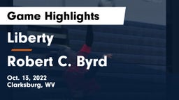 Liberty  vs Robert C. Byrd  Game Highlights - Oct. 13, 2022