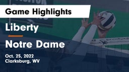 Liberty  vs Notre Dame Game Highlights - Oct. 25, 2022