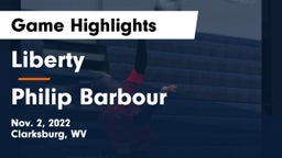 Liberty  vs Philip Barbour Game Highlights - Nov. 2, 2022