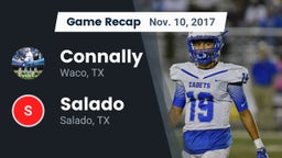 Recap: Connally  vs. Salado   2017