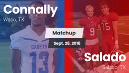 Matchup: Connally  vs. Salado   2018