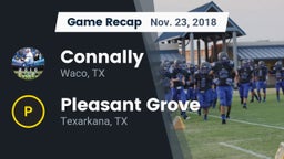 Recap: Connally  vs. Pleasant Grove  2018