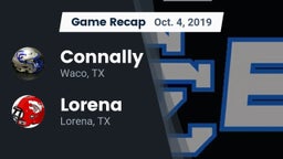 Recap: Connally  vs. Lorena  2019