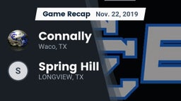 Recap: Connally  vs. Spring Hill   2019