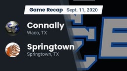 Recap: Connally  vs. Springtown  2020