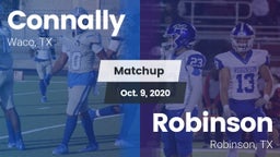Matchup: Connally  vs. Robinson  2020