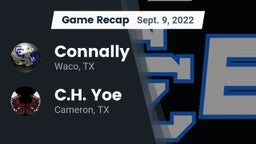 Recap: Connally  vs. C.H. Yoe  2022