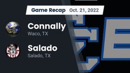 Recap: Connally  vs. Salado   2022