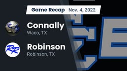 Recap: Connally  vs. Robinson  2022