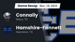 Recap: Connally  vs. Hamshire-Fannett  2022