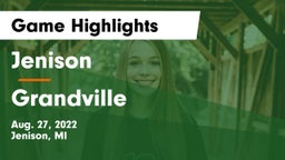 Jenison   vs Grandville  Game Highlights - Aug. 27, 2022