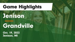 Jenison   vs Grandville  Game Highlights - Oct. 19, 2022