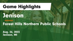 Jenison   vs Forest Hills Northern Public Schools Game Highlights - Aug. 26, 2023