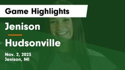Jenison   vs Hudsonville  Game Highlights - Nov. 2, 2023