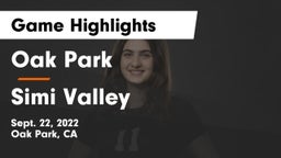 Oak Park  vs Simi Valley  Game Highlights - Sept. 22, 2022