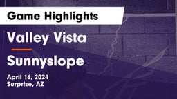 Valley Vista  vs Sunnyslope  Game Highlights - April 16, 2024