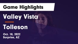 Valley Vista  vs Tolleson  Game Highlights - Oct. 18, 2022