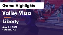 Valley Vista  vs Liberty  Game Highlights - Aug. 31, 2023