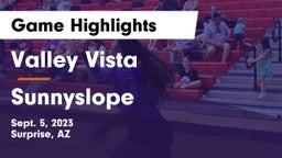 Valley Vista  vs Sunnyslope  Game Highlights - Sept. 5, 2023