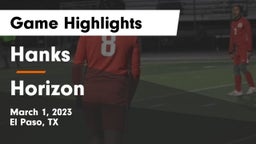 Hanks  vs Horizon  Game Highlights - March 1, 2023