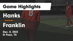 Hanks  vs Franklin  Game Highlights - Dec. 8, 2023