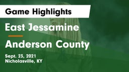 East Jessamine  vs Anderson County Game Highlights - Sept. 23, 2021