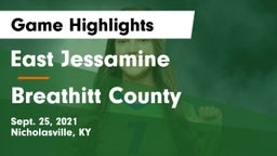 East Jessamine  vs Breathitt County  Game Highlights - Sept. 25, 2021