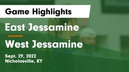 East Jessamine  vs West Jessamine  Game Highlights - Sept. 29, 2022