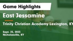East Jessamine  vs Trinity Christian Academy Lexington, KY Game Highlights - Sept. 25, 2023