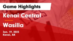 Kenai Central  vs Wasilla  Game Highlights - Jan. 19, 2023