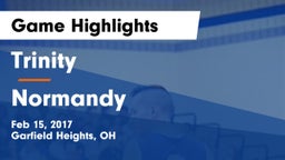Trinity  vs Normandy  Game Highlights - Feb 15, 2017