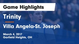 Trinity  vs Villa Angela-St. Joseph  Game Highlights - March 4, 2017