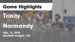 Trinity  vs Normandy  Game Highlights - Feb. 13, 2018