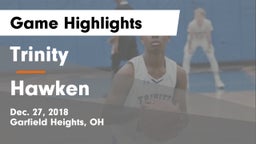 Trinity  vs Hawken  Game Highlights - Dec. 27, 2018
