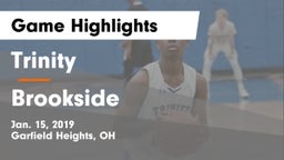 Trinity  vs Brookside  Game Highlights - Jan. 15, 2019